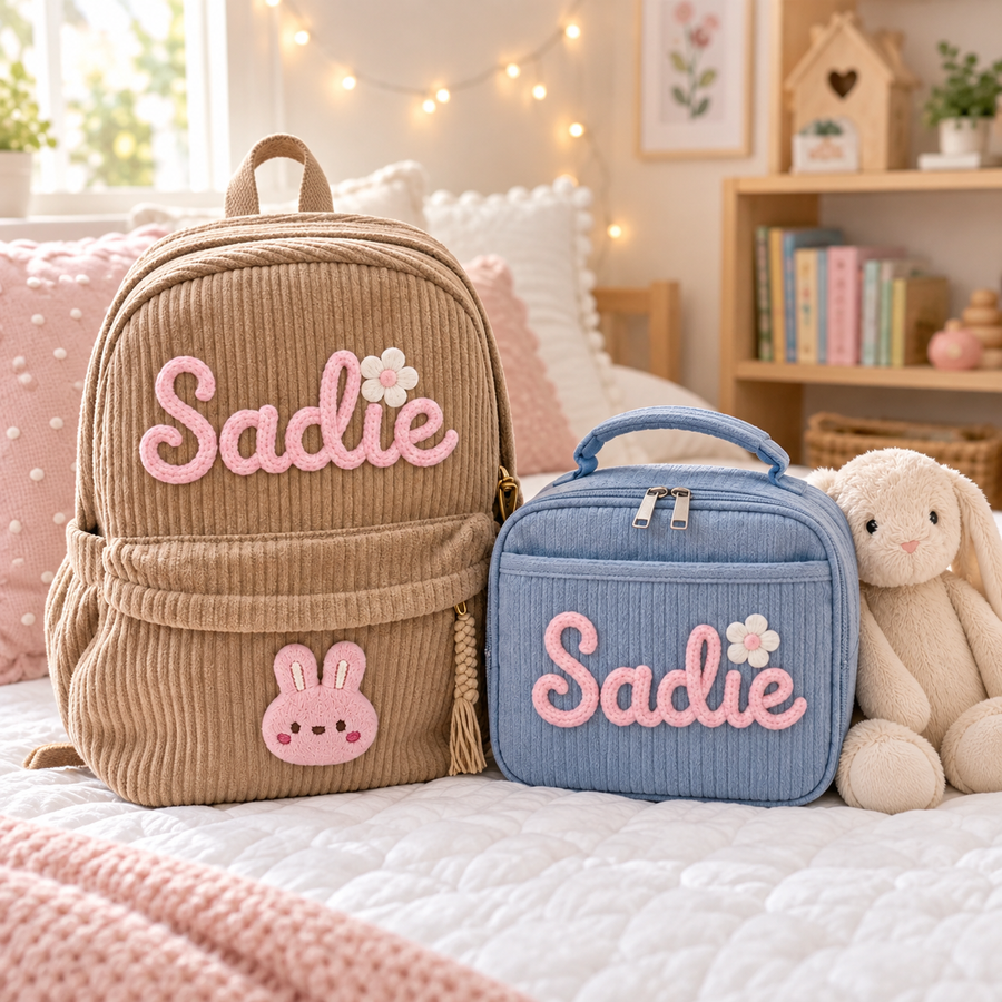 Personalized Backpack + Meal Bag Set