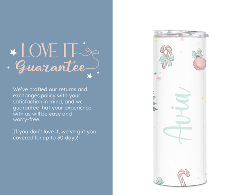Custom Christmas Nutcracker Tumbler, Custom Nutcracker Doll Skinny Tumbler, Christmas Gifts for Her, (TM-225)